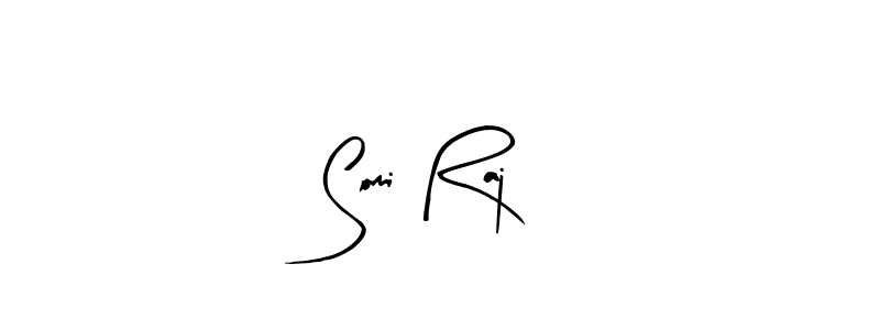 Somi Raj stylish signature style. Best Handwritten Sign (Arty Signature) for my name. Handwritten Signature Collection Ideas for my name Somi Raj. Somi Raj signature style 8 images and pictures png