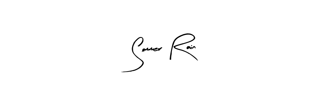 Create a beautiful signature design for name Sommer Rain. With this signature (Arty Signature) fonts, you can make a handwritten signature for free. Sommer Rain signature style 8 images and pictures png