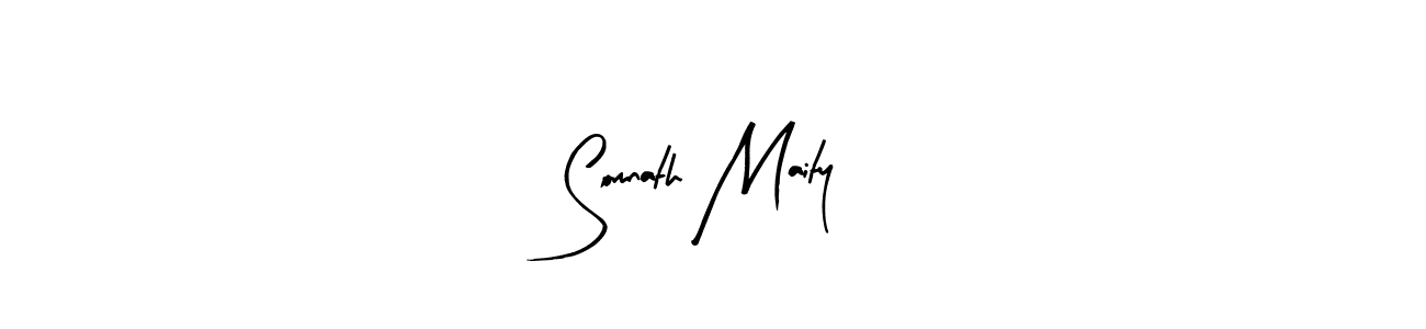 Design your own signature with our free online signature maker. With this signature software, you can create a handwritten (Arty Signature) signature for name Somnath Maity. Somnath Maity signature style 8 images and pictures png