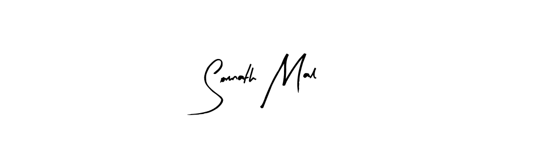 Arty Signature is a professional signature style that is perfect for those who want to add a touch of class to their signature. It is also a great choice for those who want to make their signature more unique. Get Somnath Mal name to fancy signature for free. Somnath Mal signature style 8 images and pictures png