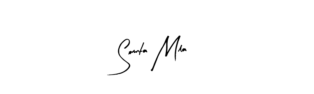 Make a beautiful signature design for name Somnta Mla. Use this online signature maker to create a handwritten signature for free. Somnta Mla signature style 8 images and pictures png