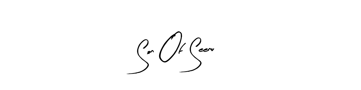 Son Of Seenu stylish signature style. Best Handwritten Sign (Arty Signature) for my name. Handwritten Signature Collection Ideas for my name Son Of Seenu. Son Of Seenu signature style 8 images and pictures png