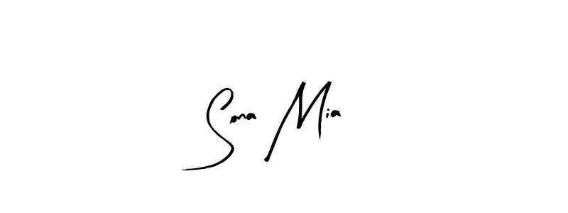 Also we have Sona Mia name is the best signature style. Create professional handwritten signature collection using Arty Signature autograph style. Sona Mia signature style 8 images and pictures png