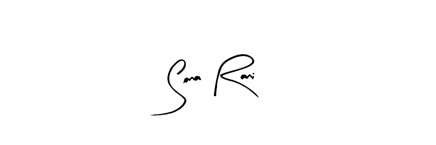 Make a beautiful signature design for name Sona Rani. With this signature (Arty Signature) style, you can create a handwritten signature for free. Sona Rani signature style 8 images and pictures png