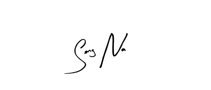 Best and Professional Signature Style for Song Na. Arty Signature Best Signature Style Collection. Song Na signature style 8 images and pictures png
