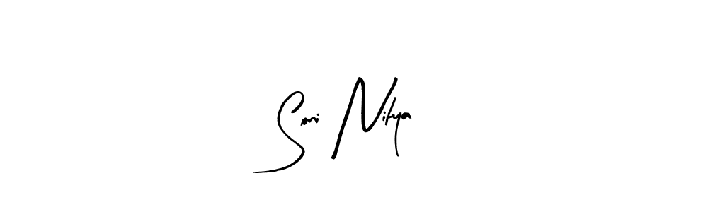 How to make Soni Nitya signature? Arty Signature is a professional autograph style. Create handwritten signature for Soni Nitya name. Soni Nitya signature style 8 images and pictures png