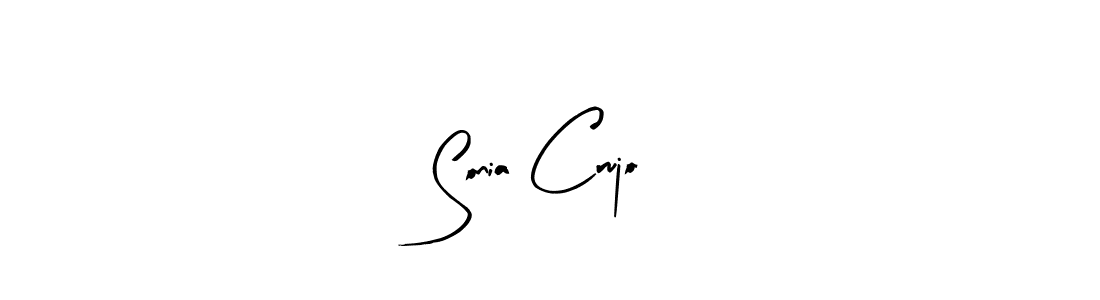 Use a signature maker to create a handwritten signature online. With this signature software, you can design (Arty Signature) your own signature for name Sonia Crujo. Sonia Crujo signature style 8 images and pictures png