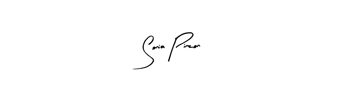 This is the best signature style for the Sonia Pinzon name. Also you like these signature font (Arty Signature). Mix name signature. Sonia Pinzon signature style 8 images and pictures png