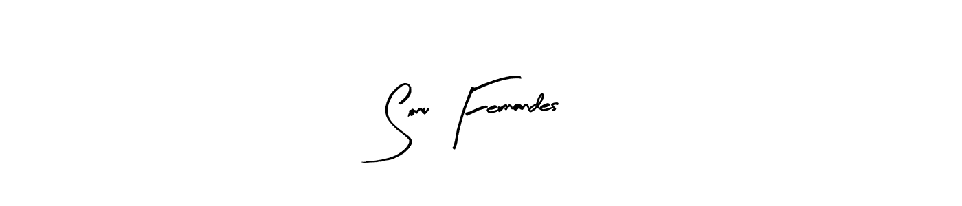 Also we have Sonu Fernandes name is the best signature style. Create professional handwritten signature collection using Arty Signature autograph style. Sonu Fernandes signature style 8 images and pictures png