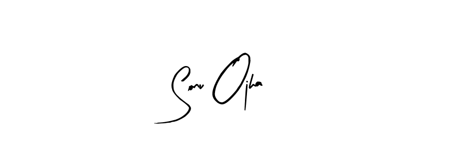 Also we have Sonu Ojha name is the best signature style. Create professional handwritten signature collection using Arty Signature autograph style. Sonu Ojha signature style 8 images and pictures png