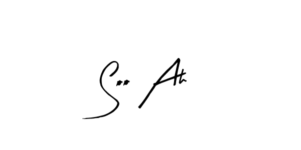 Also we have Soo Ah name is the best signature style. Create professional handwritten signature collection using Arty Signature autograph style. Soo Ah signature style 8 images and pictures png