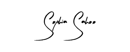 A classic penmanship look for Sophia Sahoo. The Arty Signature font brings timeless elegance and confidence to every signed document. Sophia Sahoo signature style 8 images and pictures png
