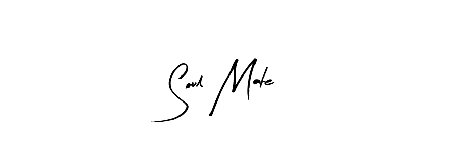 Soul Mate stylish signature style. Best Handwritten Sign (Arty Signature) for my name. Handwritten Signature Collection Ideas for my name Soul Mate. Soul Mate signature style 8 images and pictures png