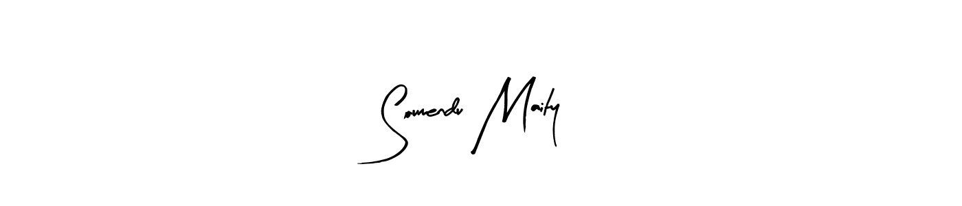 Also we have Soumendu Maity name is the best signature style. Create professional handwritten signature collection using Arty Signature autograph style. Soumendu Maity signature style 8 images and pictures png