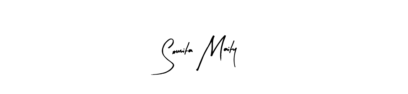 Create a beautiful signature design for name Soumita Maity. With this signature (Arty Signature) fonts, you can make a handwritten signature for free. Soumita Maity signature style 8 images and pictures png