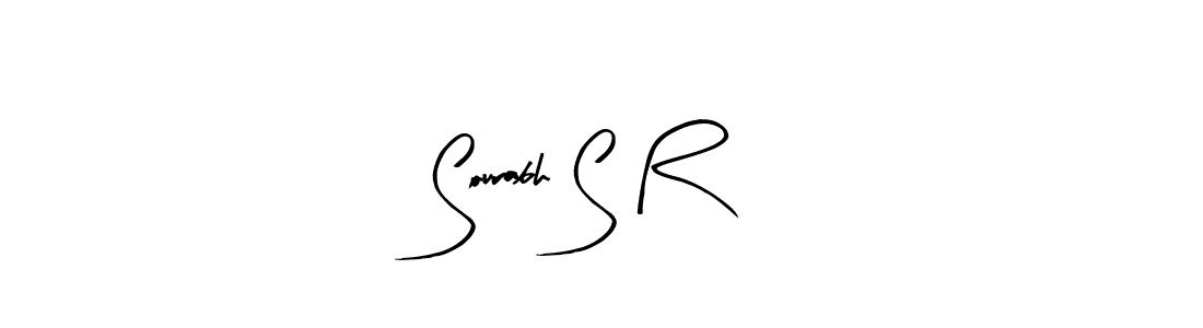 This is the best signature style for the Sourabh S R name. Also you like these signature font (Arty Signature). Mix name signature. Sourabh S R signature style 8 images and pictures png