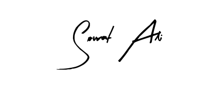 Discover how Sourat Ali looks in an executive cursive font (Arty Signature). Perfect for legal documents, invoices, and certificates. Sourat Ali signature style 8 images and pictures png