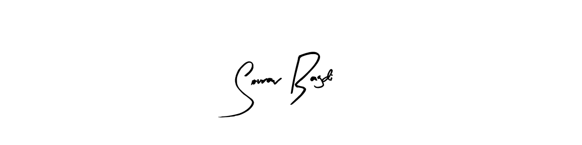 Create a beautiful signature design for name Sourav Bagdi. With this signature (Arty Signature) fonts, you can make a handwritten signature for free. Sourav Bagdi signature style 8 images and pictures png