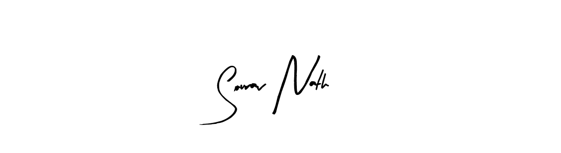 How to make Sourav Nath name signature. Use Arty Signature style for creating short signs online. This is the latest handwritten sign. Sourav Nath signature style 8 images and pictures png