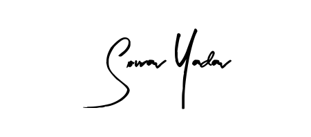 Style your name Sourav Yadav with confidence using Arty Signature signature design. Simple, elegant, and ready for immediate document use. Sourav Yadav signature style 8 images and pictures png