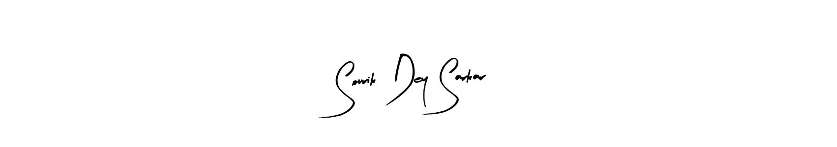 Use a signature maker to create a handwritten signature online. With this signature software, you can design (Arty Signature) your own signature for name Sourik Dey Sarkar. Sourik Dey Sarkar signature style 8 images and pictures png