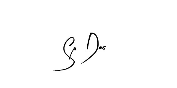 How to make Sp Das name signature. Use Arty Signature style for creating short signs online. This is the latest handwritten sign. Sp Das signature style 8 images and pictures png