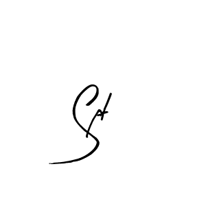 Make a beautiful signature design for name Spt. With this signature (Arty Signature) style, you can create a handwritten signature for free. Spt signature style 8 images and pictures png