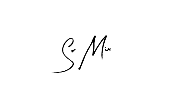 Once you've used our free online signature maker to create your best signature Arty Signature style, it's time to enjoy all of the benefits that Sr Mix name signing documents. Sr Mix signature style 8 images and pictures png