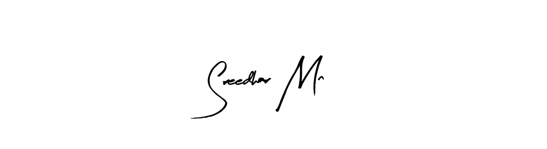 The best way (Arty Signature) to make a short signature is to pick only two or three words in your name. The name Sreedhar Mn include a total of six letters. For converting this name. Sreedhar Mn signature style 8 images and pictures png