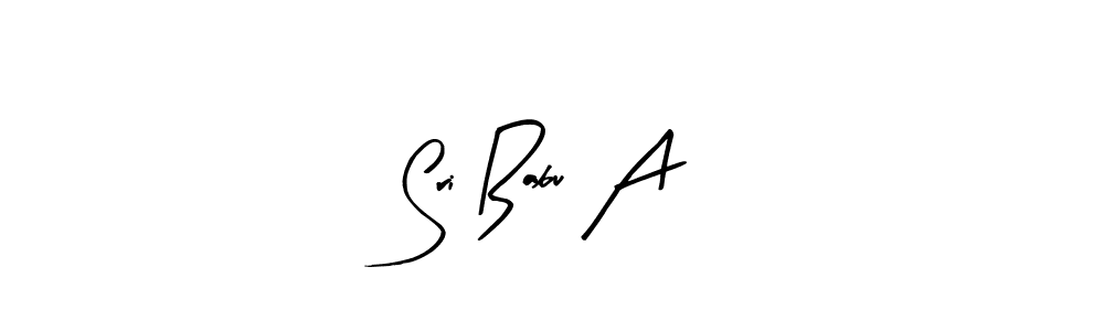 Make a short Sri Babu A signature style. Manage your documents anywhere anytime using Arty Signature. Create and add eSignatures, submit forms, share and send files easily. Sri Babu A signature style 8 images and pictures png