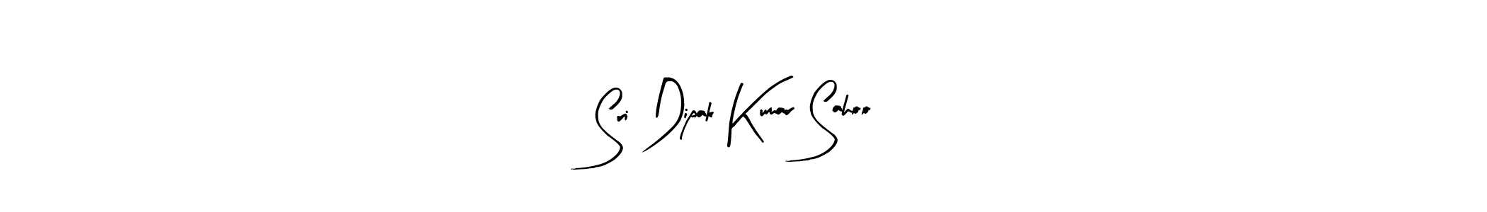 Create a beautiful signature design for name Sri Dipak Kumar Sahoo. With this signature (Arty Signature) fonts, you can make a handwritten signature for free. Sri Dipak Kumar Sahoo signature style 8 images and pictures png