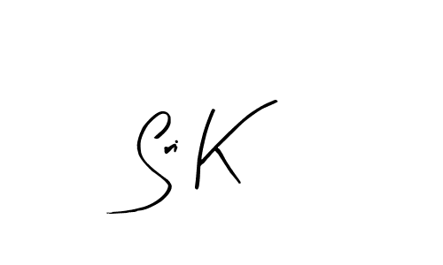 Create a beautiful signature design for name Sri K. With this signature (Arty Signature) fonts, you can make a handwritten signature for free. Sri K signature style 8 images and pictures png