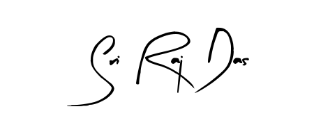 A stylish, flowing autograph style designed for name Sri Raj Das using Arty Signature typography. Perfect for digital creative projects. Sri Raj Das signature style 8 images and pictures png