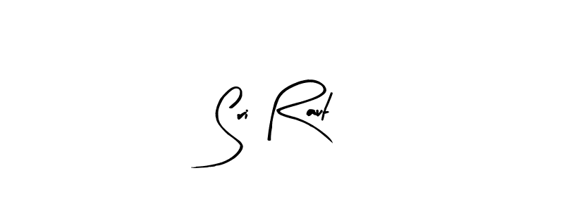Use a signature maker to create a handwritten signature online. With this signature software, you can design (Arty Signature) your own signature for name Sri Raut. Sri Raut signature style 8 images and pictures png
