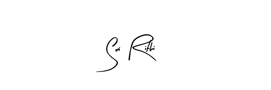 Make a beautiful signature design for name Sri Rithi. With this signature (Arty Signature) style, you can create a handwritten signature for free. Sri Rithi signature style 8 images and pictures png