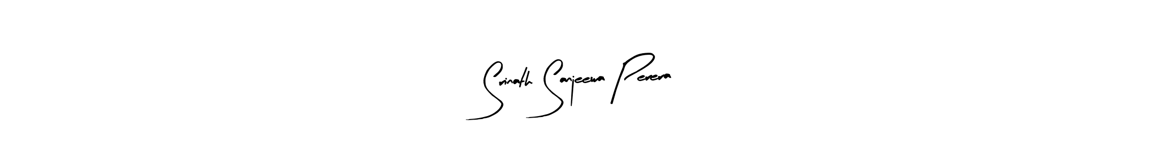 This is the best signature style for the Srinath Sanjeewa Perera name. Also you like these signature font (Arty Signature). Mix name signature. Srinath Sanjeewa Perera signature style 8 images and pictures png