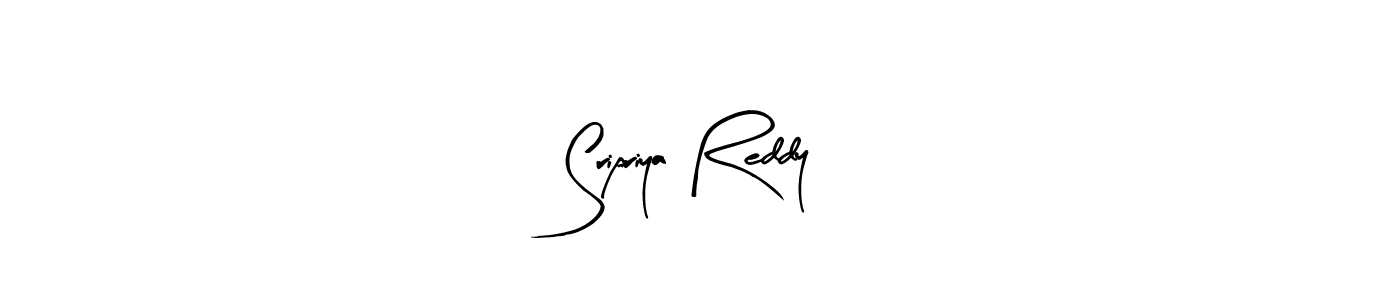 The best way (Arty Signature) to make a short signature is to pick only two or three words in your name. The name Sripriya Reddy include a total of six letters. For converting this name. Sripriya Reddy signature style 8 images and pictures png