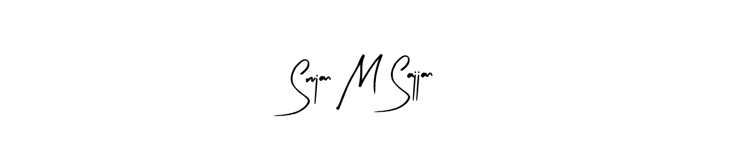 Best and Professional Signature Style for Srujan M Sajjan. Arty Signature Best Signature Style Collection. Srujan M Sajjan signature style 8 images and pictures png