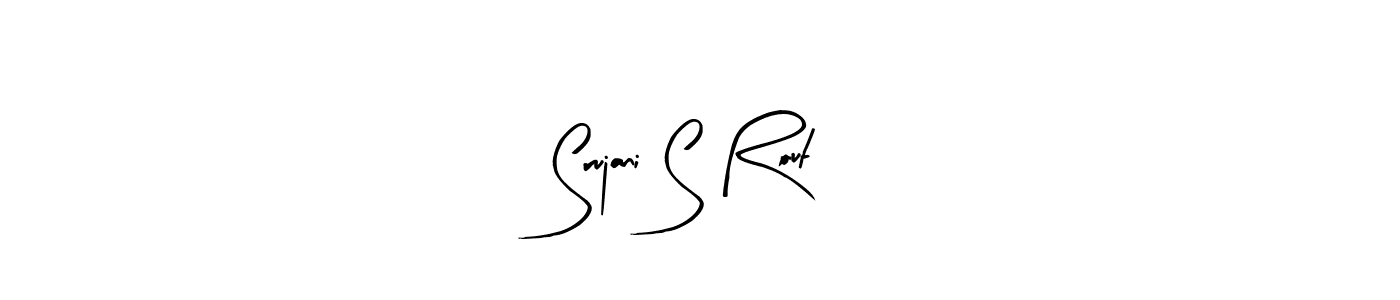 It looks lik you need a new signature style for name Srujani S Rout. Design unique handwritten (Arty Signature) signature with our free signature maker in just a few clicks. Srujani S Rout signature style 8 images and pictures png