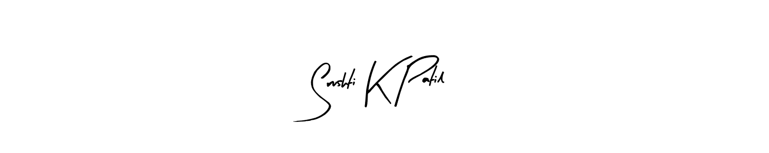 Make a beautiful signature design for name Srushti K Patil. Use this online signature maker to create a handwritten signature for free. Srushti K Patil signature style 8 images and pictures png