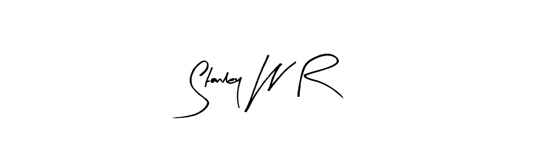 Also we have Stanley W R name is the best signature style. Create professional handwritten signature collection using Arty Signature autograph style. Stanley W R signature style 8 images and pictures png