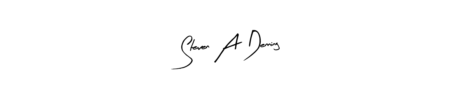 How to make Steven A Denning signature? Arty Signature is a professional autograph style. Create handwritten signature for Steven A Denning name. Steven A Denning signature style 8 images and pictures png