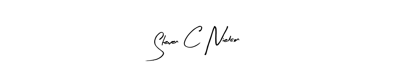 The best way (Arty Signature) to make a short signature is to pick only two or three words in your name. The name Steven C Nielson include a total of six letters. For converting this name. Steven C Nielson signature style 8 images and pictures png