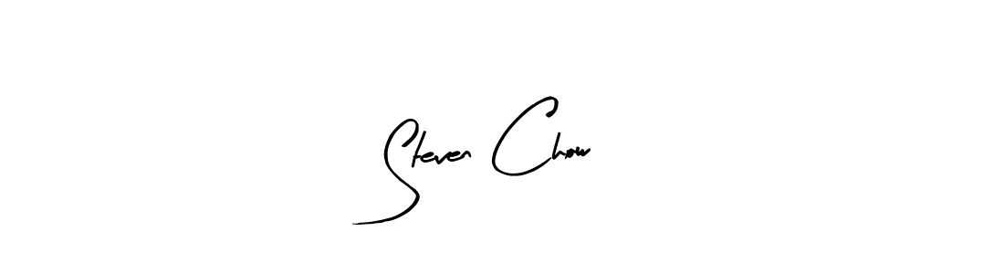 Steven Chow stylish signature style. Best Handwritten Sign (Arty Signature) for my name. Handwritten Signature Collection Ideas for my name Steven Chow. Steven Chow signature style 8 images and pictures png