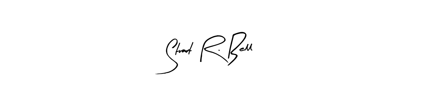 This is the best signature style for the Stuart R. Bell name. Also you like these signature font (Arty Signature). Mix name signature. Stuart R. Bell signature style 8 images and pictures png