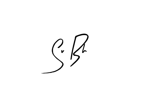 How to make Su Bh name signature. Use Arty Signature style for creating short signs online. This is the latest handwritten sign. Su Bh signature style 8 images and pictures png