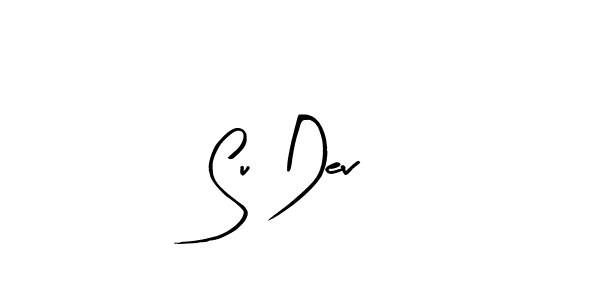 Also we have Su Dev name is the best signature style. Create professional handwritten signature collection using Arty Signature autograph style. Su Dev signature style 8 images and pictures png