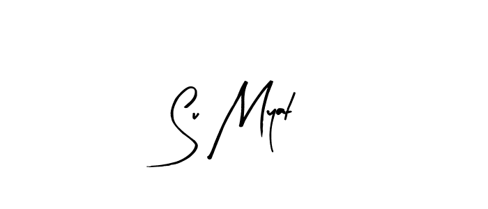 Make a beautiful signature design for name Su Myat. Use this online signature maker to create a handwritten signature for free. Su Myat signature style 8 images and pictures png