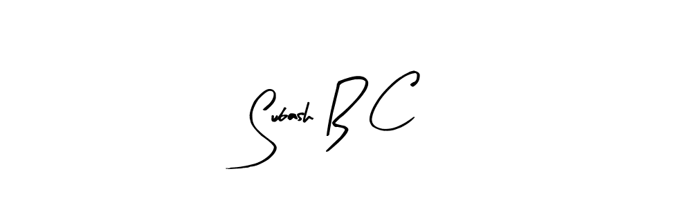 You can use this online signature creator to create a handwritten signature for the name Subash B C. This is the best online autograph maker. Subash B C signature style 8 images and pictures png