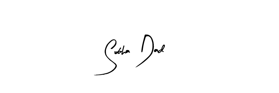See photos of Subha Dad official signature by Spectra . Check more albums & portfolios. Read reviews & check more about Arty Signature font. Subha Dad signature style 8 images and pictures png